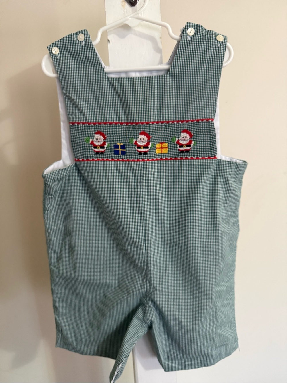 New Anavini Ahmad Smocked Christmas Jon Jon